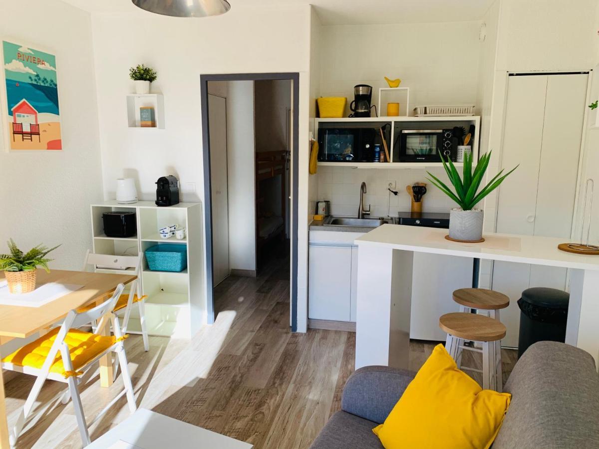 Super Appart ! Terrasse, Clim, Parking, 2Min Plage. Ла-Гранд-Мот Экстерьер фото